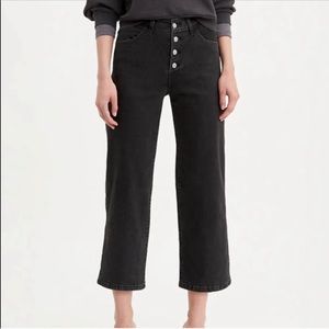 Levi’s Mile High Cropped Wide Leg Jean